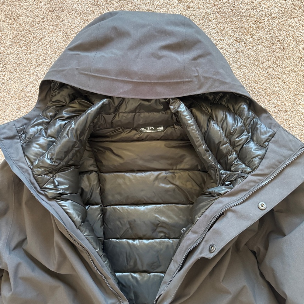 Arc'teryx Men's Therme Winter Down Parka Size XL - Picture 4 of 9